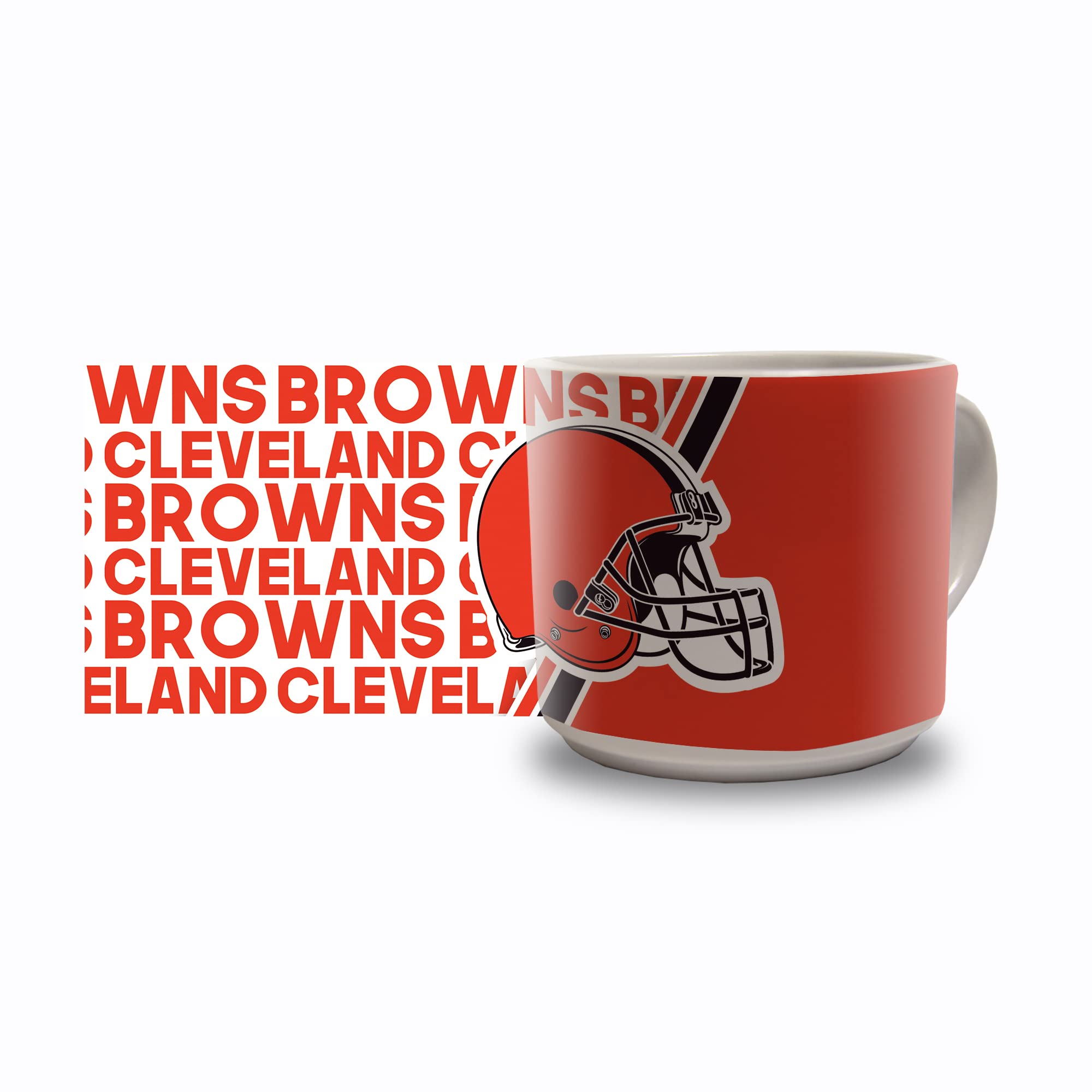 Tasse Cleveland Browns NFL collection Metro en céramique durable 414 ml