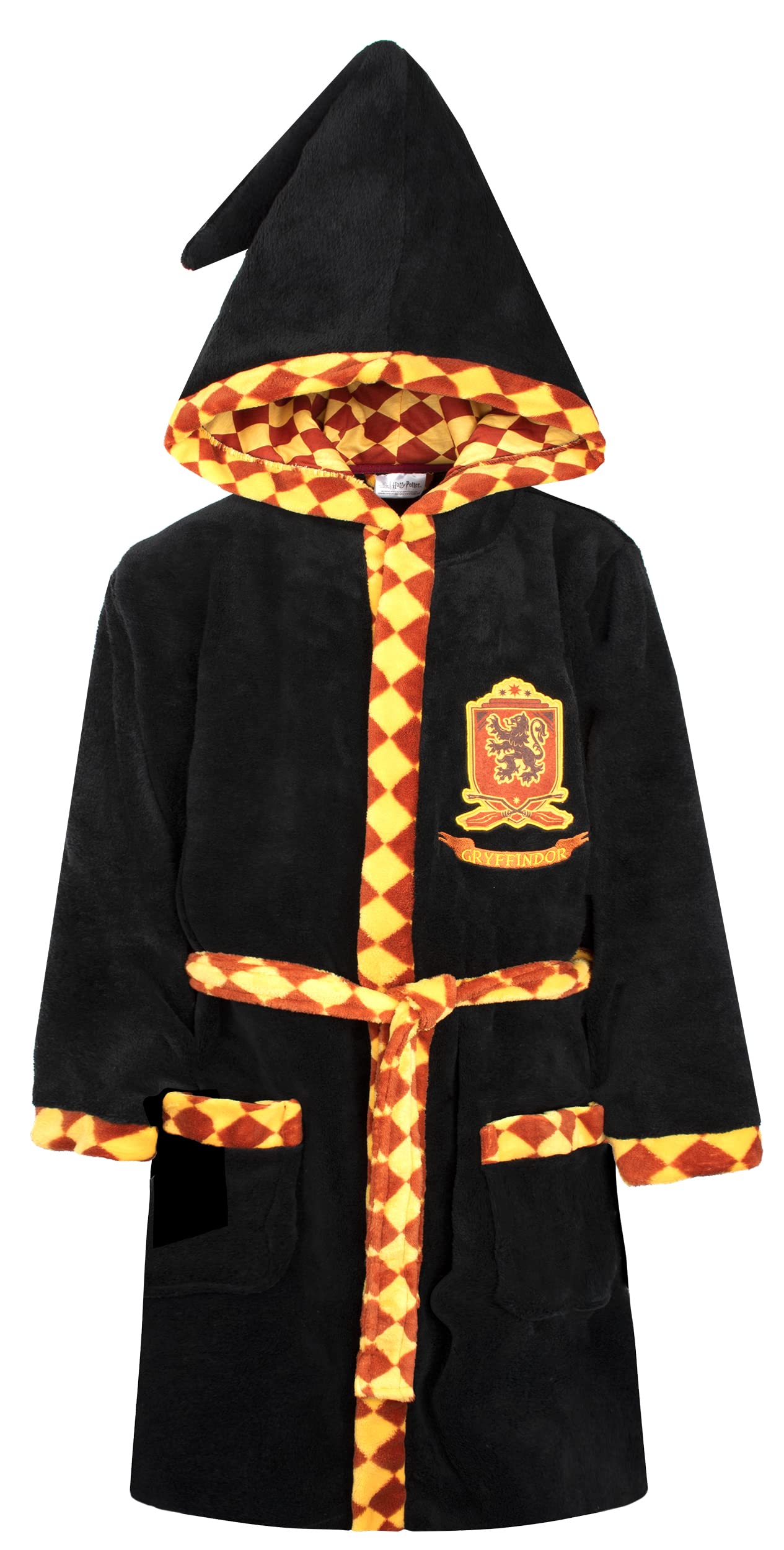 Harry Potter - Peignoir Enfant - Peignoir Enfant - Peignoir Gryffondor Noir - Marchandise Officielle