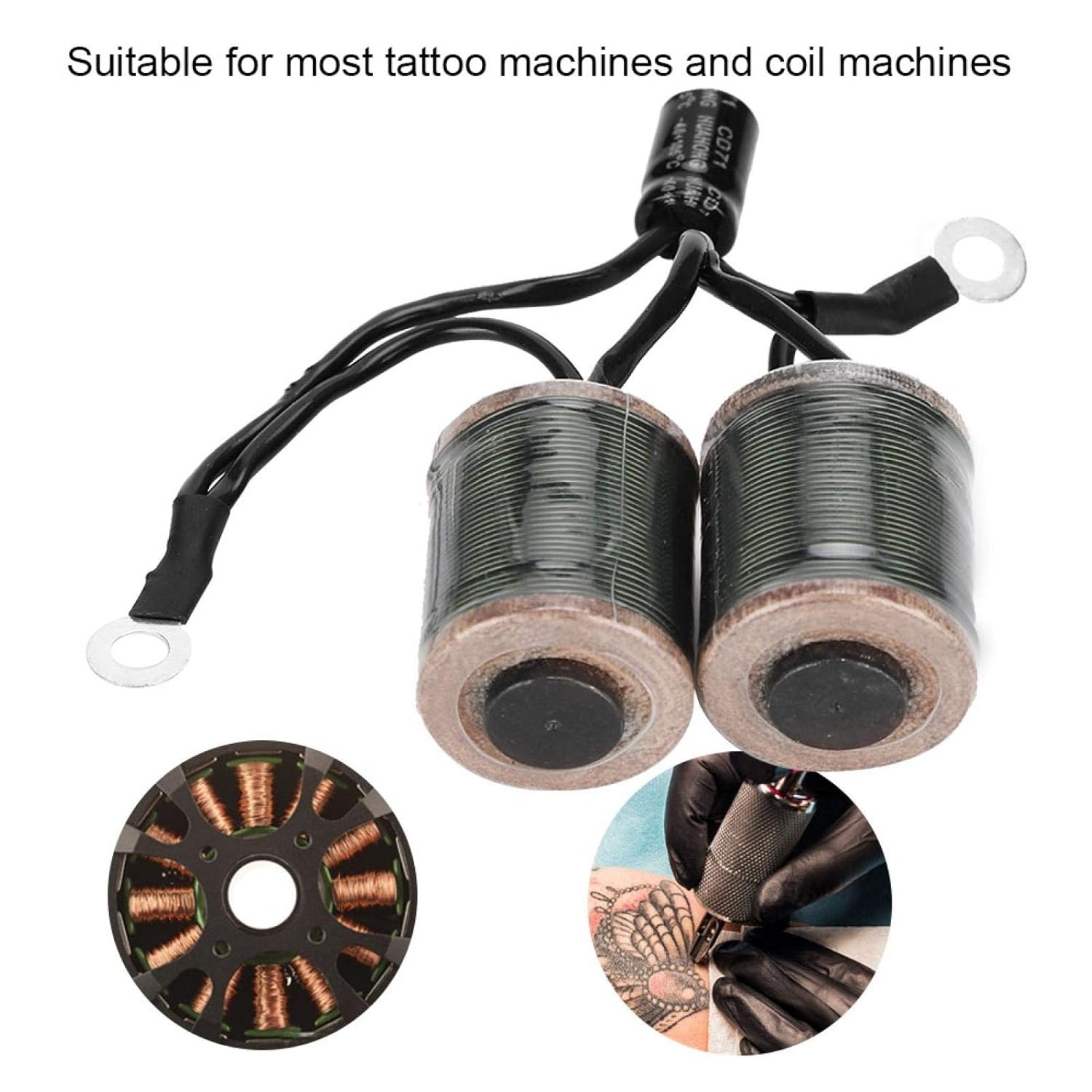 10 Wraps Tattoo Coils Long Lasting Copper Tattoo Machine Coils Parts Tattoo Accessory for Tattoo Shops Use : Beauty & Personal Care