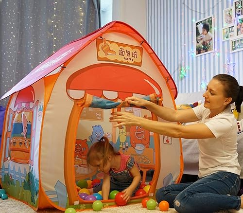 Tienda de campaña para niños y niñas, tienda de campaña desplegable GuliGuli para niños, tienda de campaña para interiores y exteriores, juguetes de