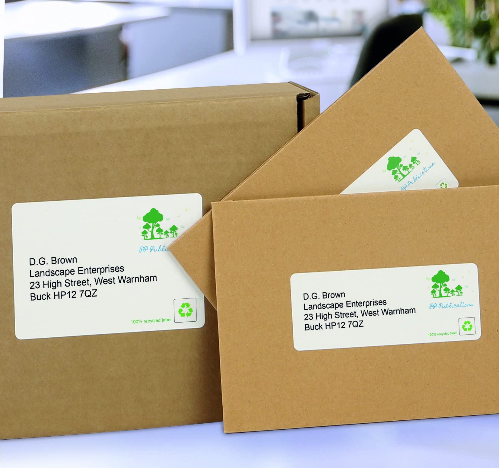 Avery Laser Recycled Address Label 63.5x38.1mm 21 Per A4 Sheet White (Pack 2100 Labels) LR7160-100, Stuff 4 Offices - View #13