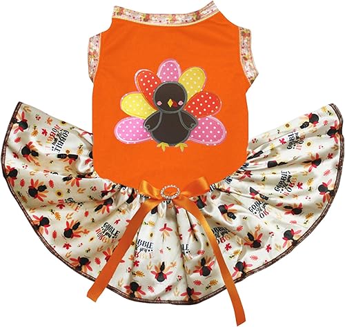 Miniatura 10 de Petitebella - Vestido para perro, cachorros de guajolote, arcoíris.