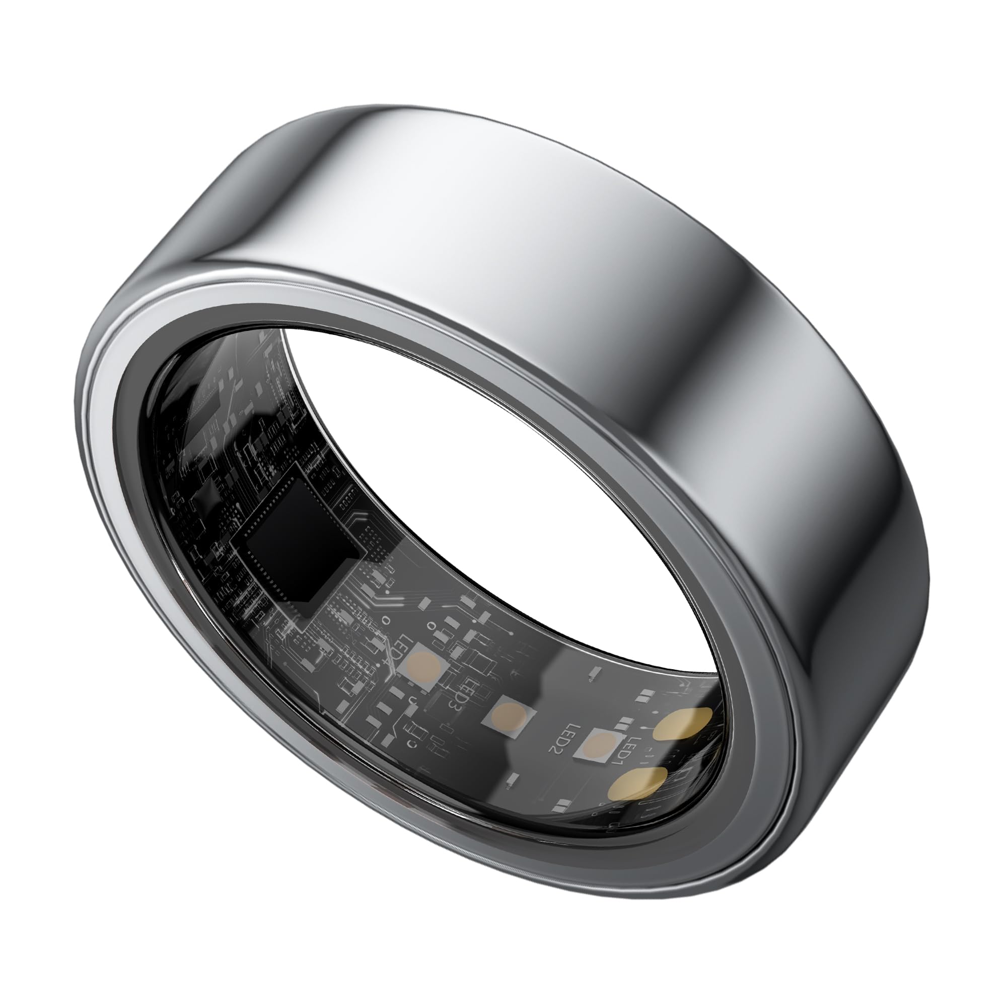 Photo 1 of *******SEALED BY COMPANY****Fitiger Smart Health Ring – Health Management for HR/Sleep/Blood Oxygen/Stress, Activity/Step Tracking, 7-Day Battery Life, No App Fee, iOS & Android Compatible, for Men & Women