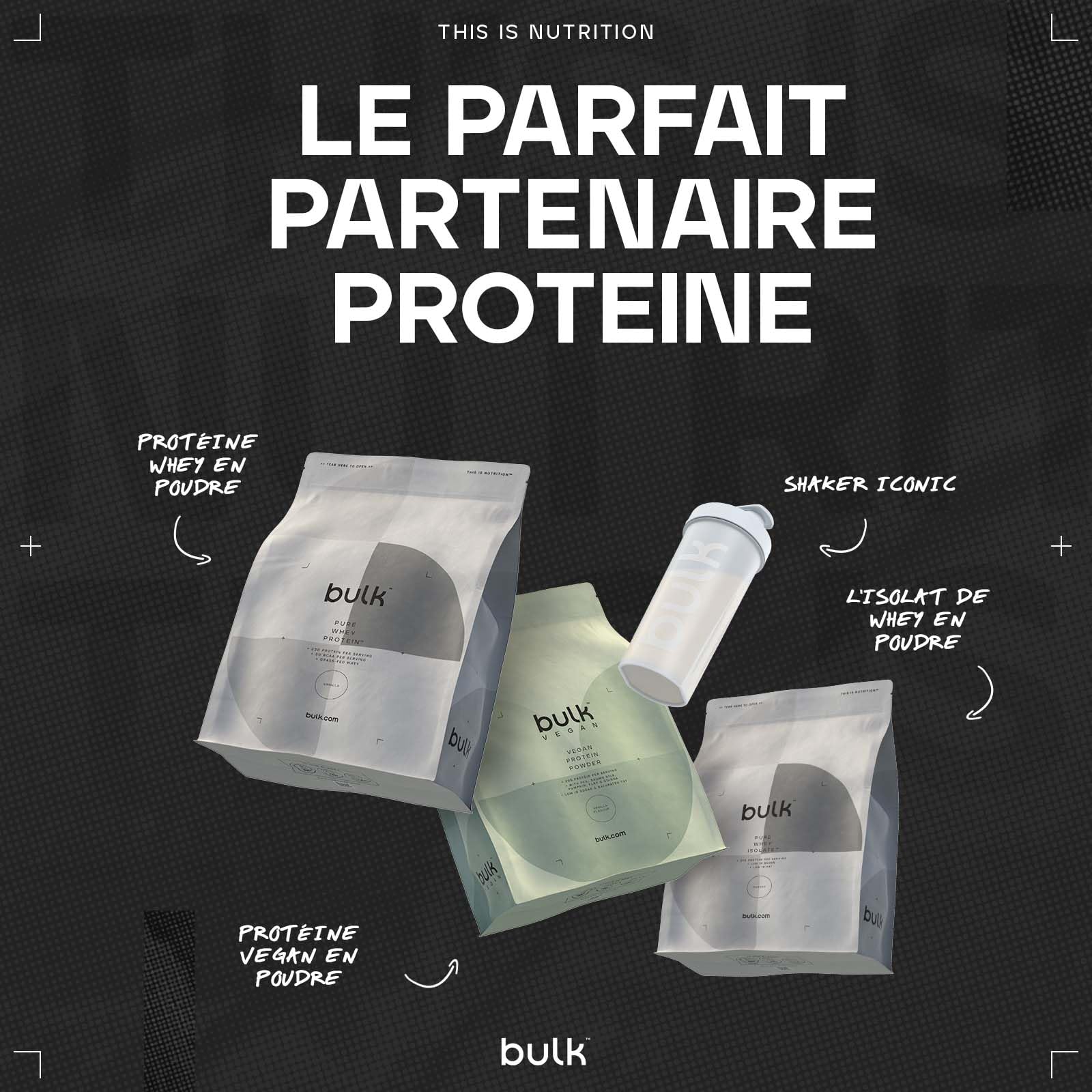 Bulk Iconic Shaker Bottle, With Wire Mixing Ball, Pearl White, 750 ml