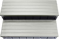 Vista 3 de Leisure Accents Escalón de lujo, para spa., 36 pulgadas, Gris/Beige