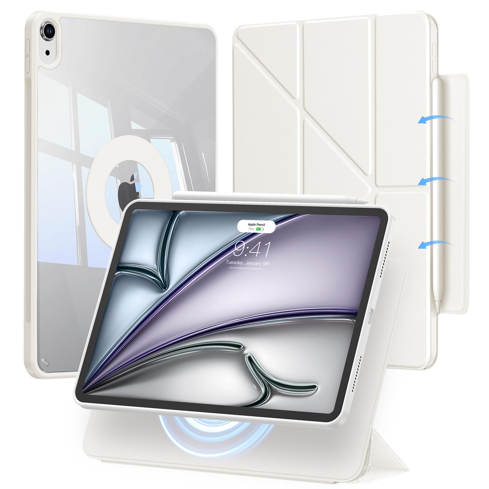 Amazon.co.jp: iPad Air 11インチ ケース M4/M3/M2 Air ケース（2026