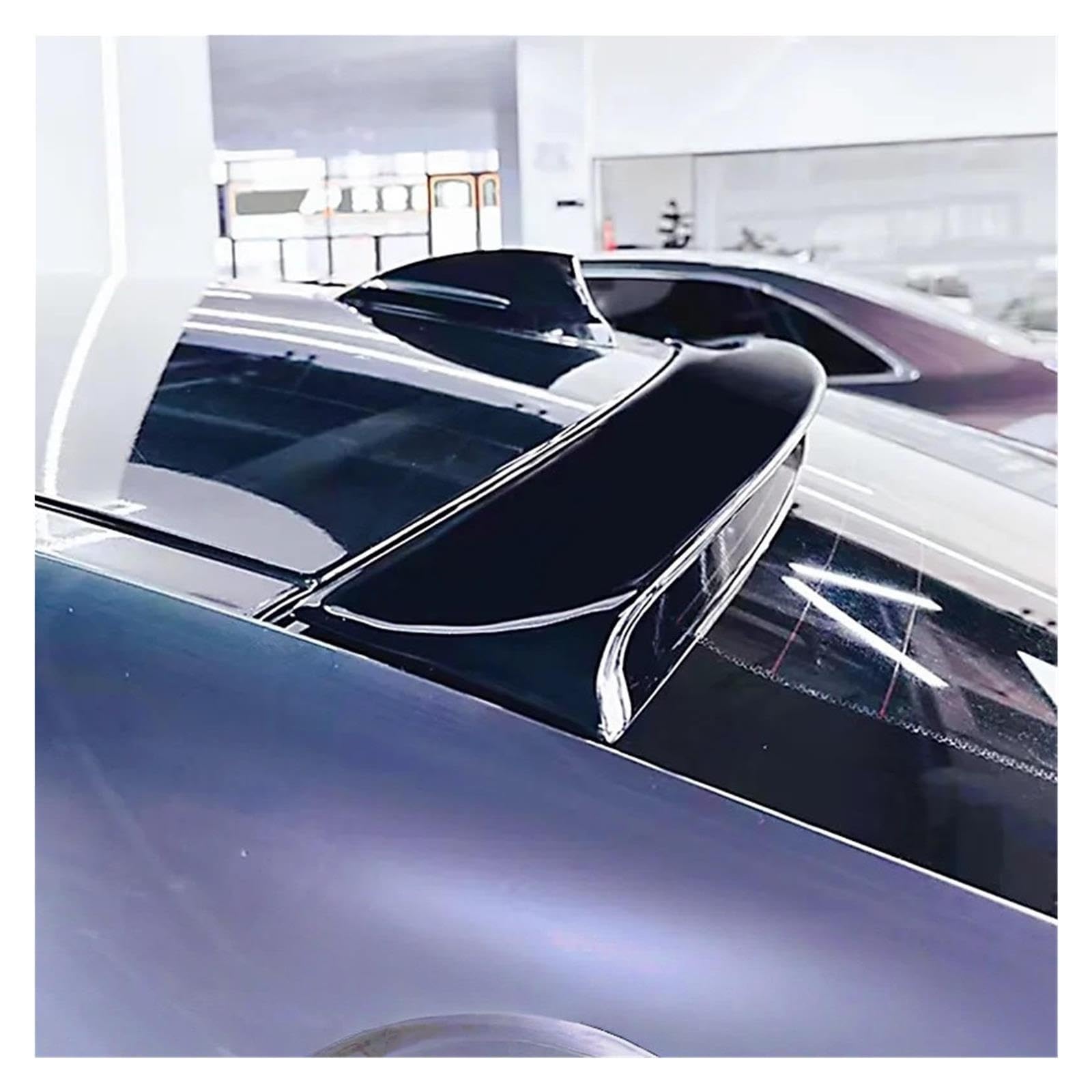 Kompatybilny z BMW 2014-2020 serii 4 F32 tylne okno dachowe pokrywa bagażnika sportowy spoiler samochodowy skrzydła czarny węgiel zewnętrzne akcesoria do tuningu(Glossy Black)