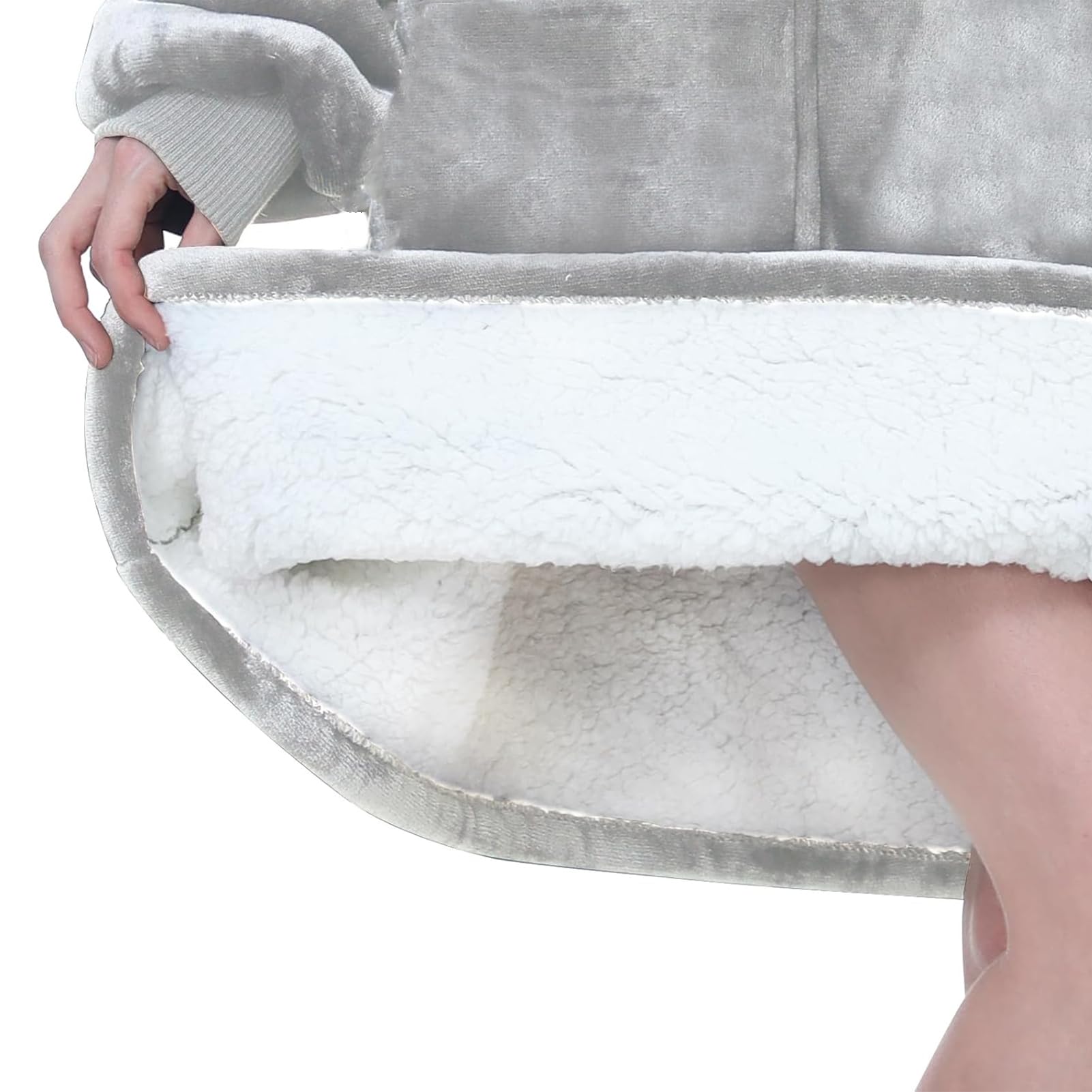 Oversized Hoodie Decke, Geschenk für Mama, Mama Bear Tragbare Decken