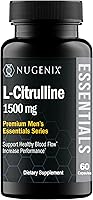 Vista 1 de Nugenix Essentials L-Citrulina Suplemento para mejorar el flujo sanguíneo y el rendimiento - 1500 mg, 60 cápsulas