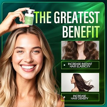 Hair Regrowth System, Advanced Hair Growth oil for Men and Women-Regrowth Serum, Strengthens Roots, Thicker Healthier Hair (1box)