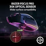 Razer Basilisk V3 Pro - Customizable Wireless Gaming Mouse HyperScroll Tilt Wheel (Focus Pro 30K Optical Sensor, 13-Zone Chroma Lighting, 10+1 Programmable Buttons) Black - 7