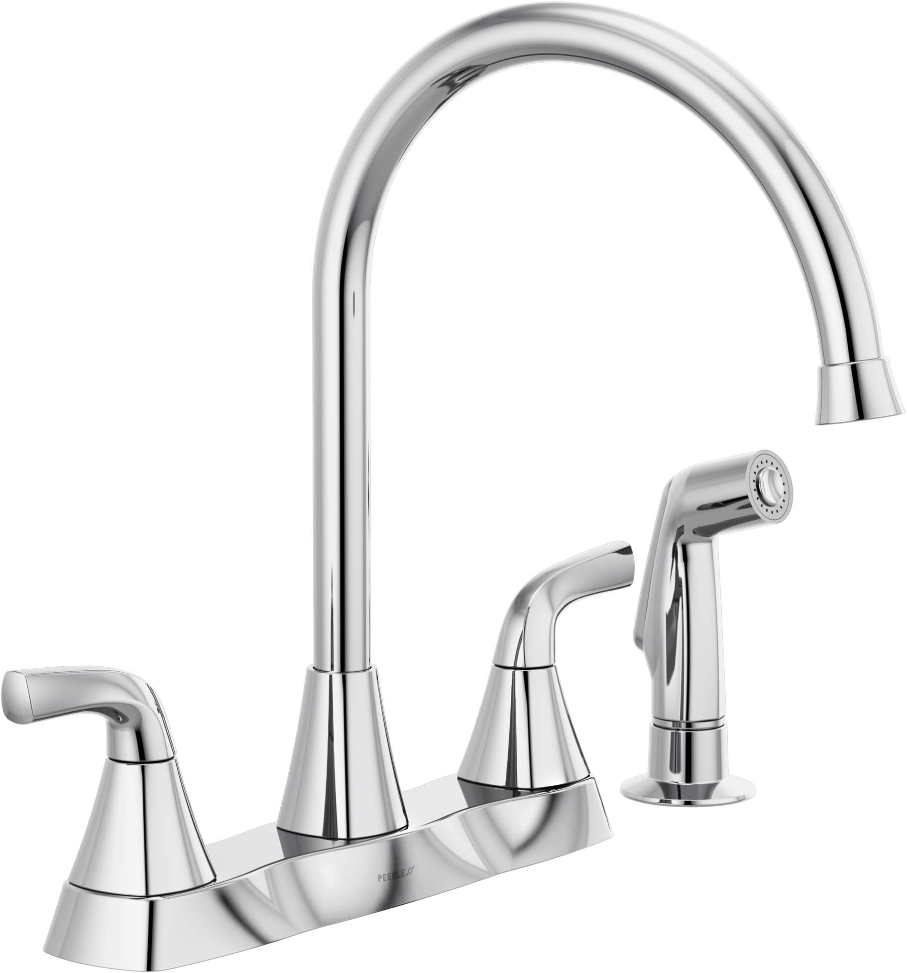 Delta Faucet Peerless P299508LF Choice Two Handle Kitchen , Chrome ...