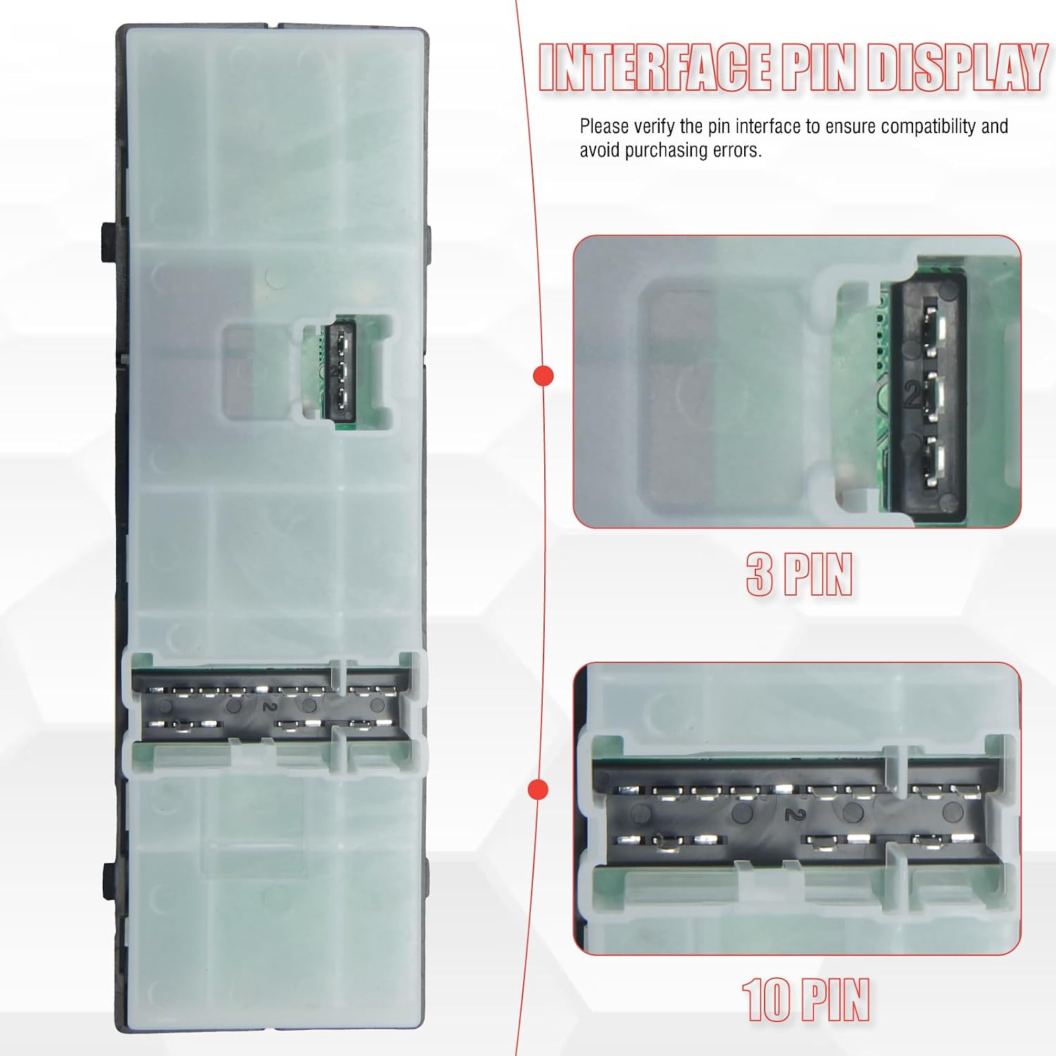 25401-9N00D Master Power Window Switch Driver Side Compatible with G37 2009-2013 Q40 2015 QX56 2011-2012 Maxima 2009-2012 G25 2011-2012 G35 2007-2008