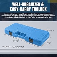 Vista 8 de Engine Camshaft Alignment Locking Tool Kit Upgraded Engine Timing Tool Kit Compatible for VW Audi 2.0 2.4 2.8 3.0T 3.2 4.2 5.2 Engine A4 A6 A8 Q5 Q7