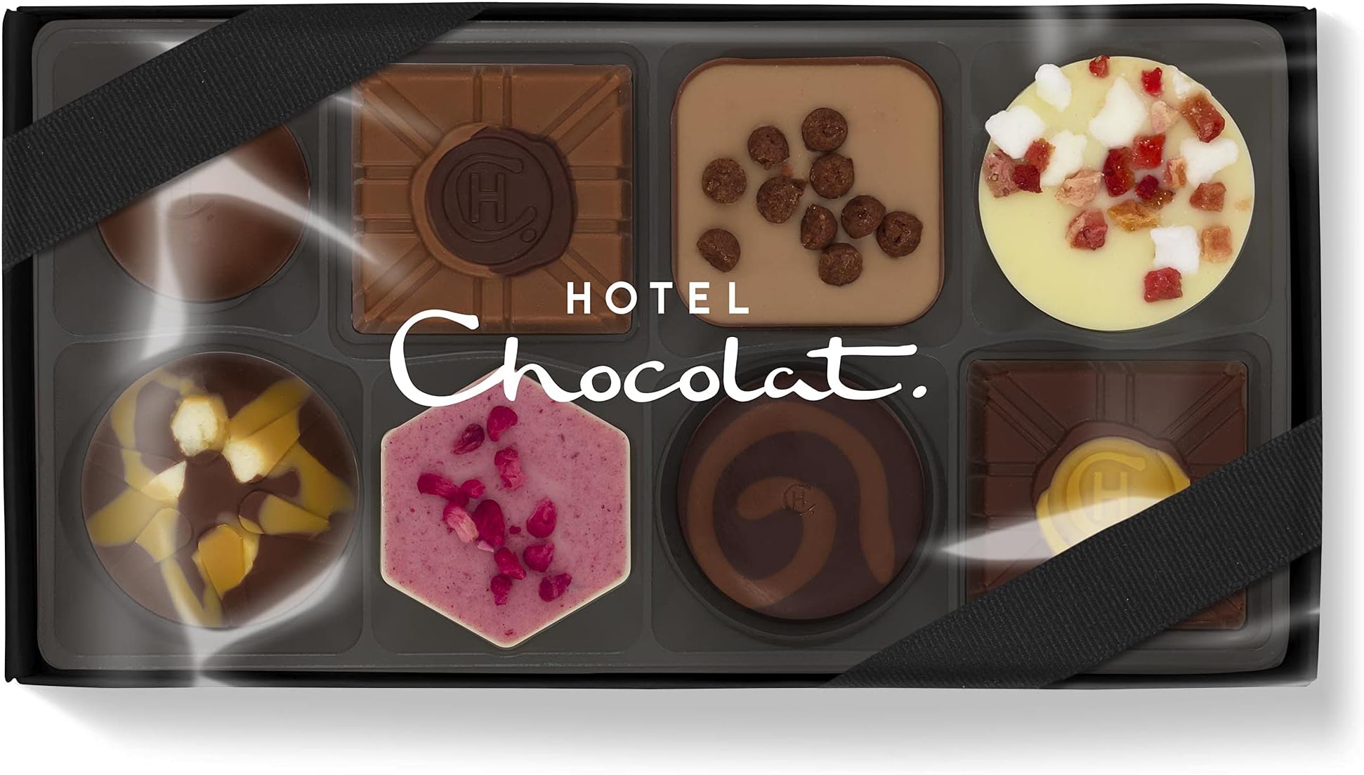 Hotel Chocolat Everything Pocket Selection - 8 Best-Loved Chocolates, 100g - Chocolate Gifts For Birthday, Thank You, Congratulations, Anniversary, Mother's Day, Easter 2026