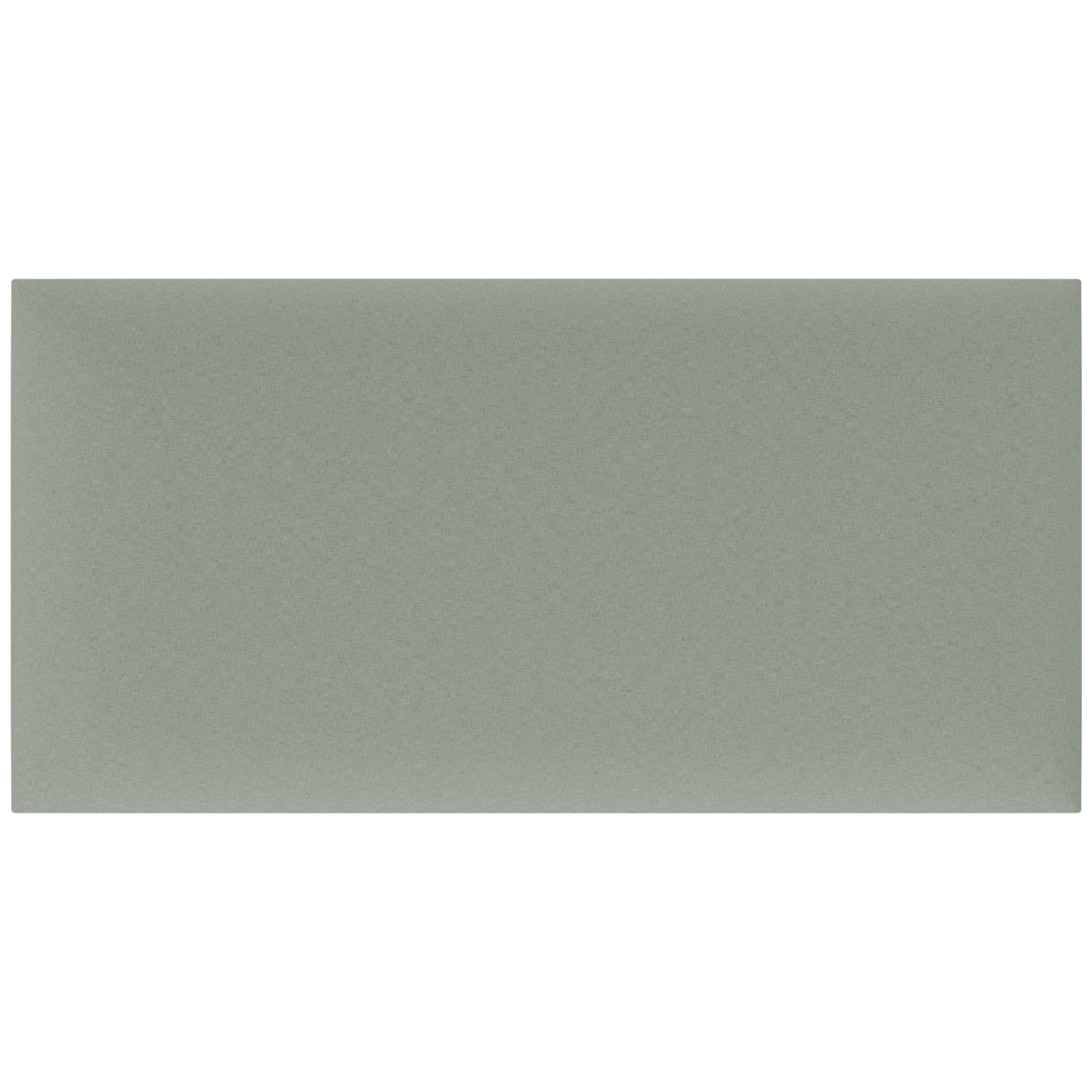 TRANS - PAL Wall Mounted Upholstered Headboard - Velvet 3D Soundproof Panels, Accent Wall Panels, Queen/King Size, Anti-Collision Padding for Kids' Rooms 600x300mm, (Pack of 1/2/4/6) (1, SAGE GREEN)