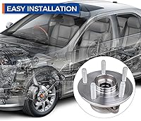 Vista 3 de PAROD 513324 Conjunto de cubo de rueda delantera y rodamiento compatible con Jeep Grand Cherokee 2011-2021, Grand Cherokee WK 2022, Dodge Durango