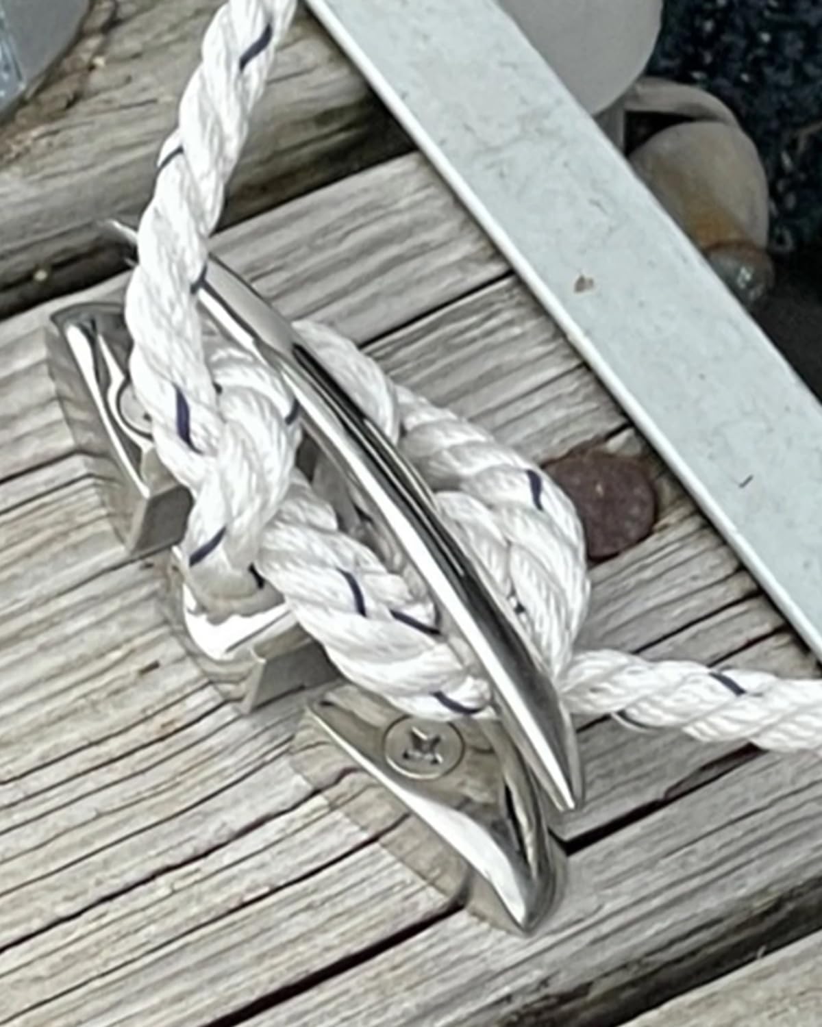 Boat Folding Cleat 5 inch or 6 inch 316 Stainless Steel, Flip up Dock Cleat for Deck and Boat