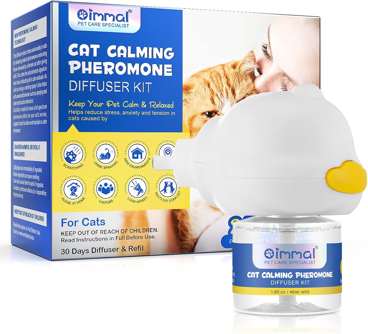 AGETITY Cat Calming Pheromone Diffuser, Cat Calming