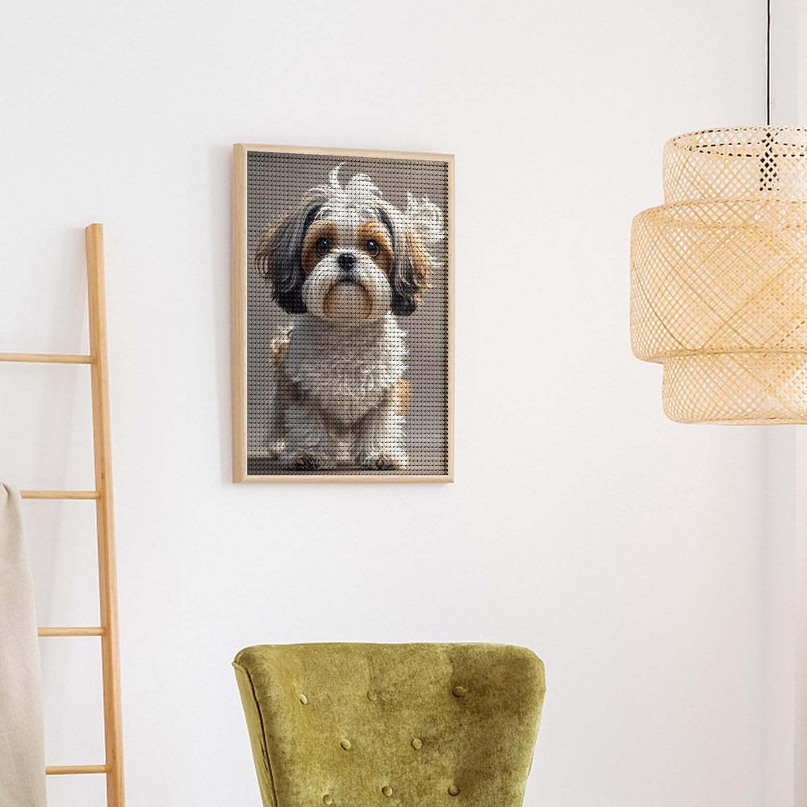 Amazon.com: Shih Tzu Dog Diamond Art Painting Kits 12