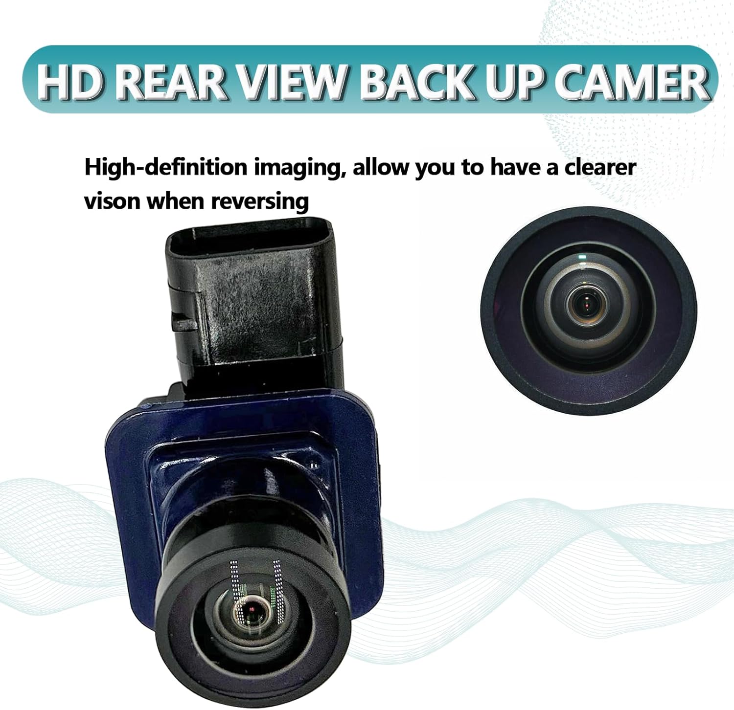 EP5Z-19G490-A Rear View Back Up Camera Compatible with Lincoln MKZ 2013-2016 Replaces EP5Z19G490A DP5Z-19G490-A DP5Z19G490A