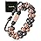 MagnetRX Magnetic Bracelets for Men & Women - MAX Strength Magnetic Hematite & Copper Bracelet with 8mm Solid Copper Beads (Double Copper)