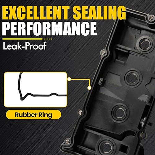 Miniatura 4 de Cubierta de válvula de motor compatible con Nissan Murano Teana X-trail Primera Liberty Wingroad Bassara Serena Presage GT-R 1999-2020 OE 132648H300