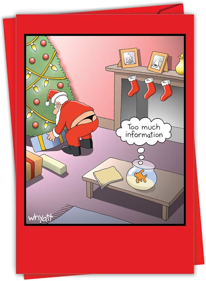 Черный юмор мемы про новый год Amazon.com: brother christmas cards