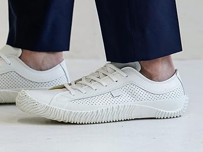 SPINGLE MOVE SPM-211 ホワイト 42-43 SPINGLE MOVE Sneakers SPM-110 Kangaroo Leather Low Cut Ivory