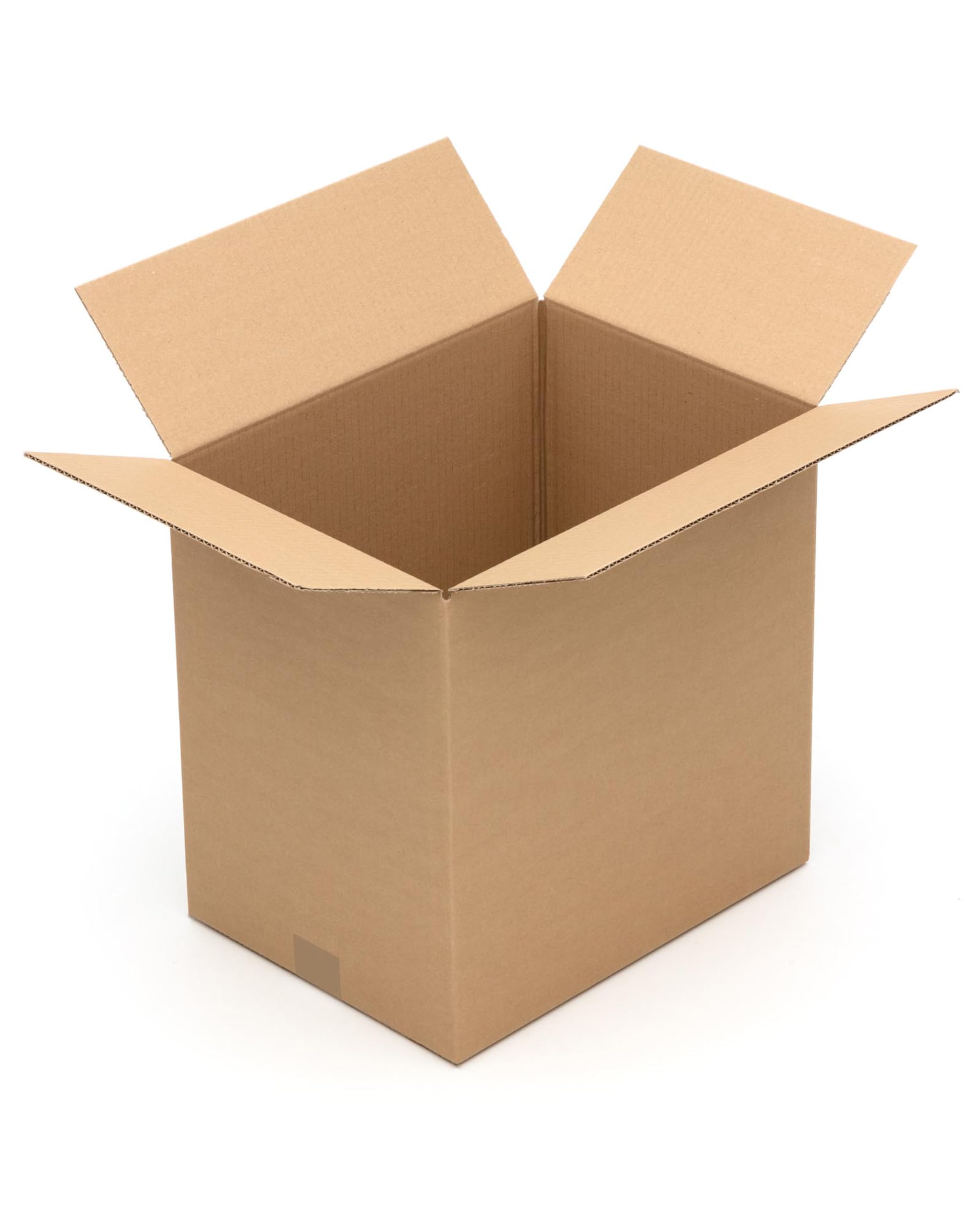KK Verpackungen Versandkartons 400 x 300 x 400 mm Braun 1-wellig (Innenmaß 392 x 290 x 385 mm) | 40 Stück, Faltkartons Kartons geeignet für Versand als DHL Paket DPD Hermes GLS Paketklasse M (KK63)