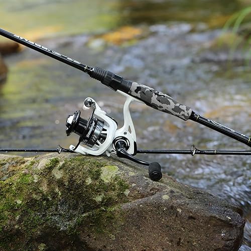 Miniatura 7 de Sougayilang Fishing Rod and Reel Combo, Stainless Steel Guides Fishing Pole with Spinning Reel Combo for Bass Fishing