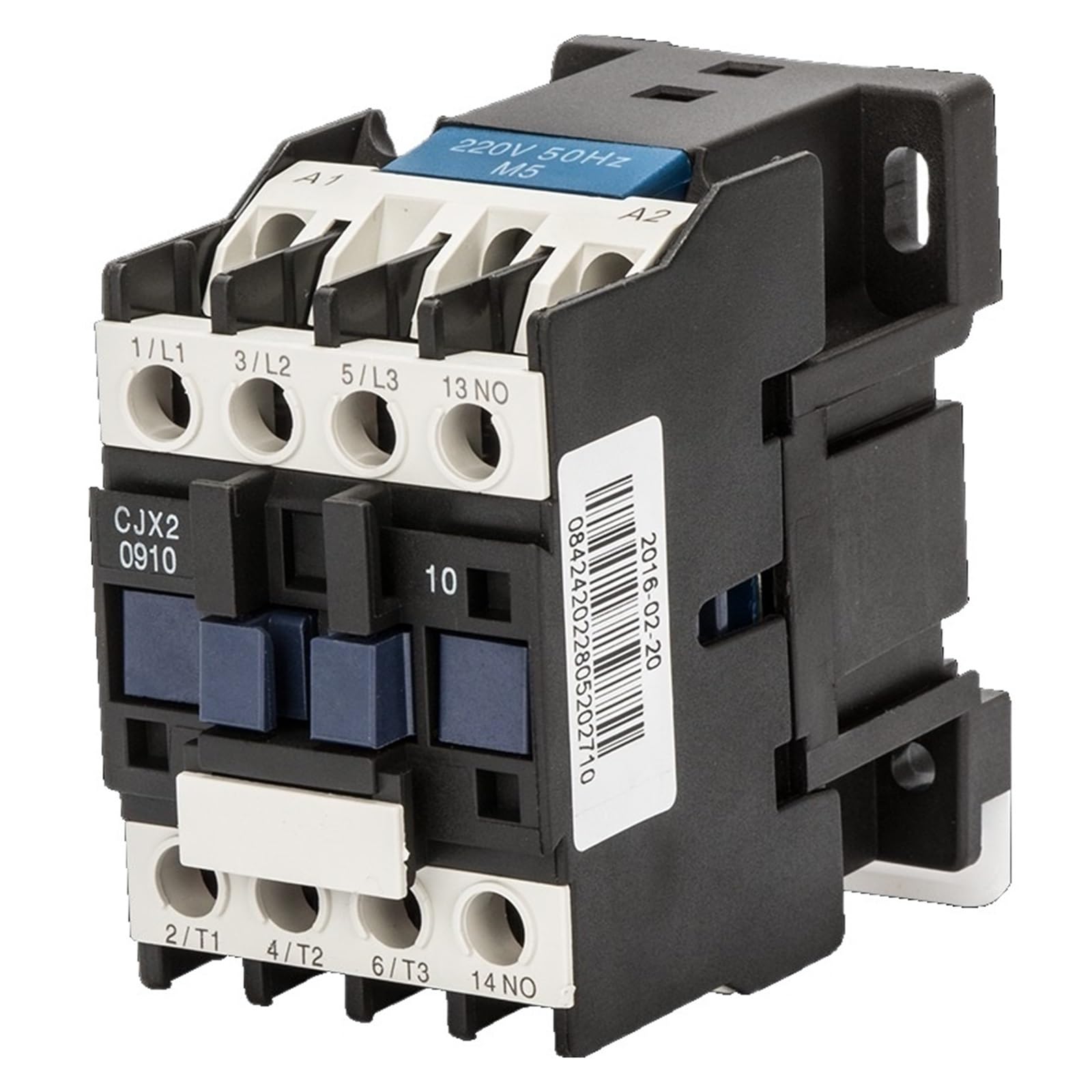 Contacteur ca série CJX2-2501 380V triphasé pour commande moteur électrique - 3