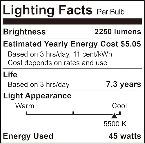 Miniatura 8 de EMART Bombilla de espectro completo, 1 x 45 W 5500 K espiral CFL luz diurna para fotografía, estudio de video, kit de iluminación Softbox, uso