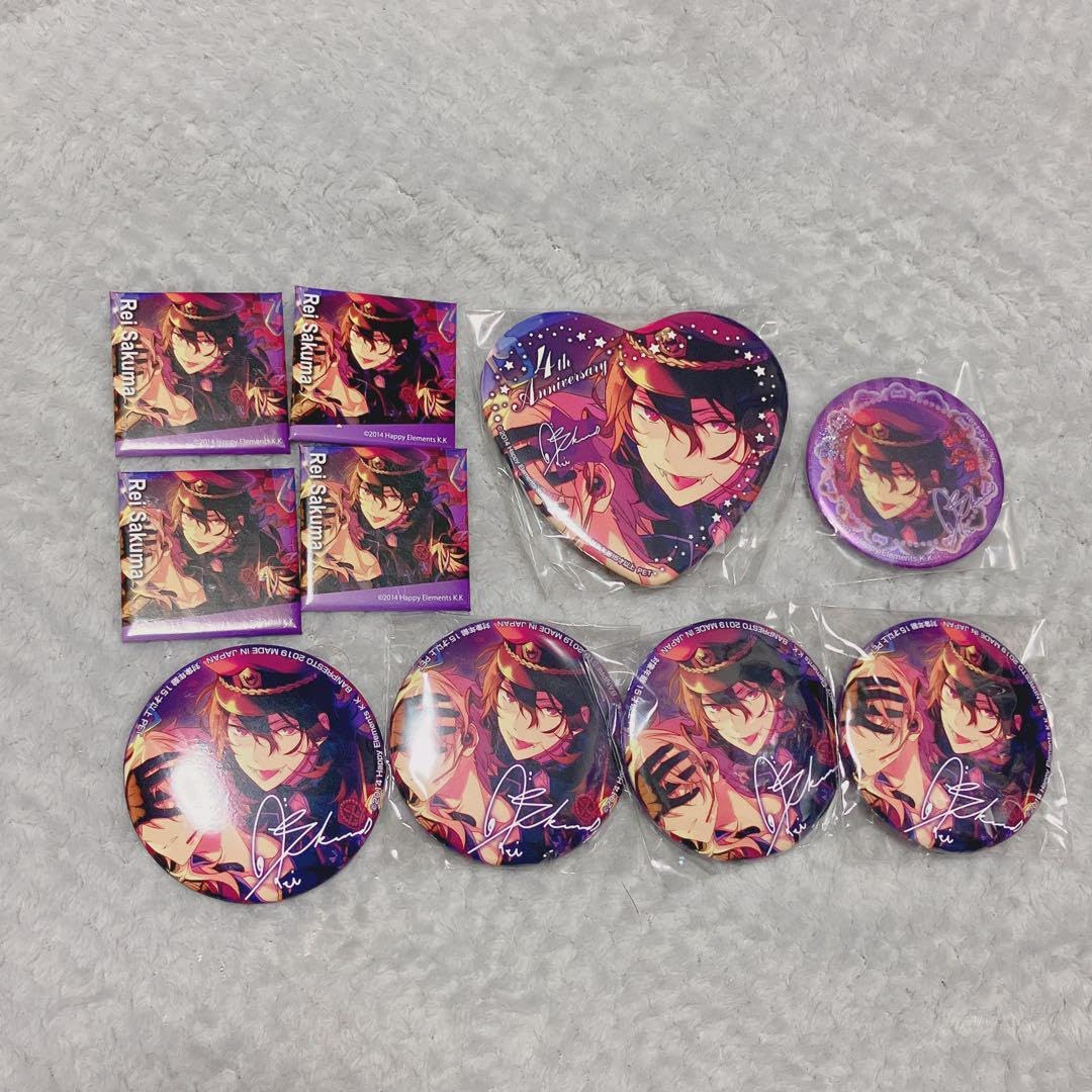 朔間零返礼祭セット あんスタ☆UNDEAD【朔間零】キャラバッジ☆