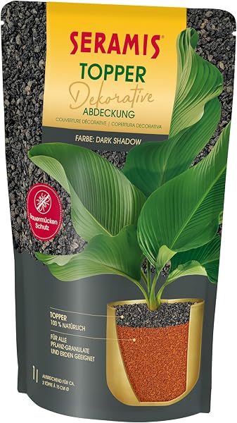 Seramis Pflanzgranulat Topper Dark Shadow, 1l - 1