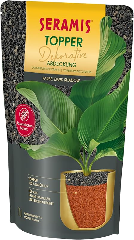 Seramis Pflanzgranulat Topper Dark Shadow, 1l