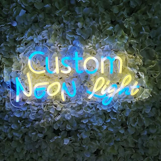 Custom Neon Signs led Custom Signs for Home Decor Custom Light up Sign Birthday Wedding Business neon Sign