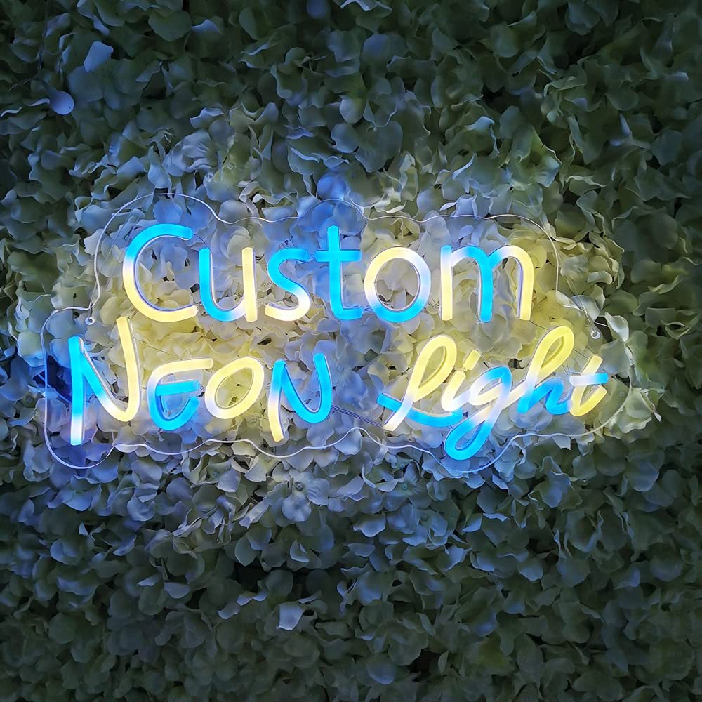 Custom Neon Signs led Custom Signs for Home Decor Custom Light up Sign Birthday Wedding Business neon Sign