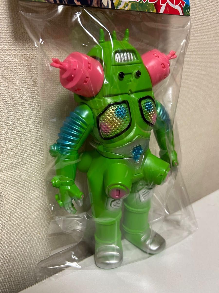 ブルマァクの怪獣シリーズ キングジョー（グリーン）迷彩カラー