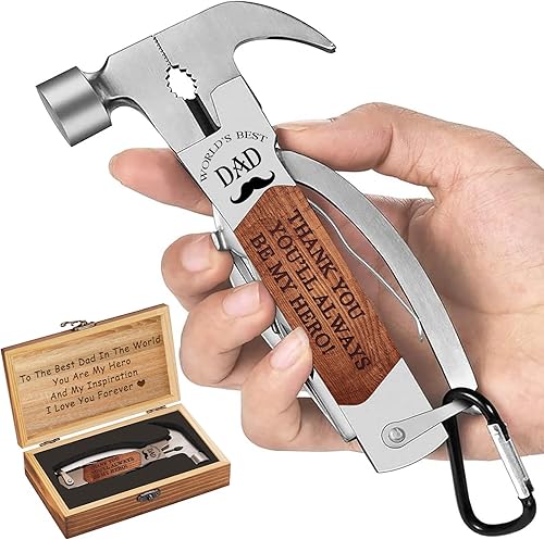 Miniatura 14 de VEITORLD Regalos para Papá Hombres, Ideas Geniales de Regalos de Cumpleaños para Papá para Hombres Abuelo Papá de Hija Esposa Hijo, Regalo del MEJOR