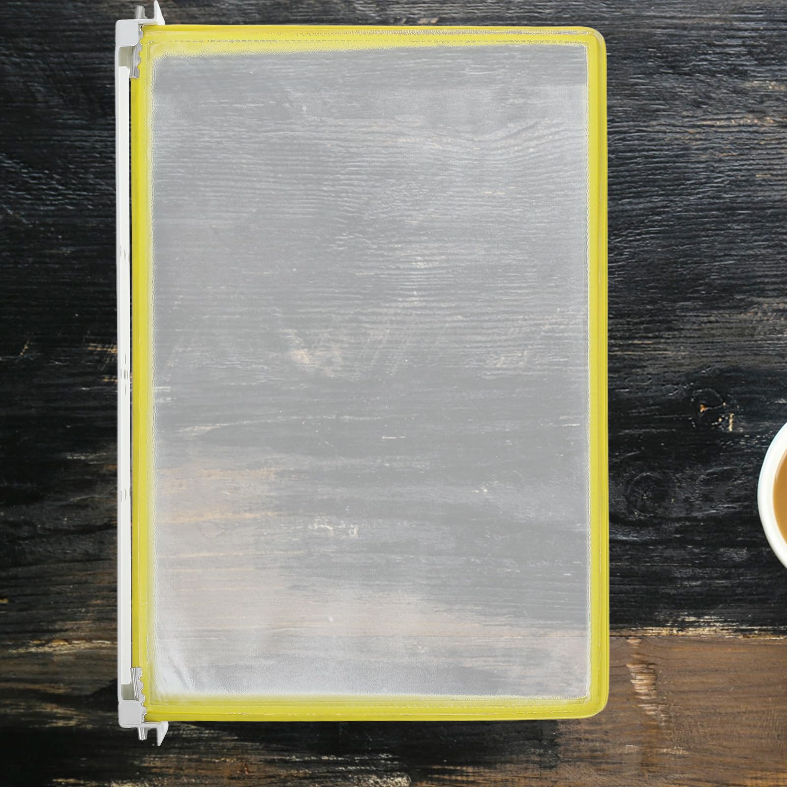 Organizador de Pared de Archivos A4 de 5 Páginas Amarillo