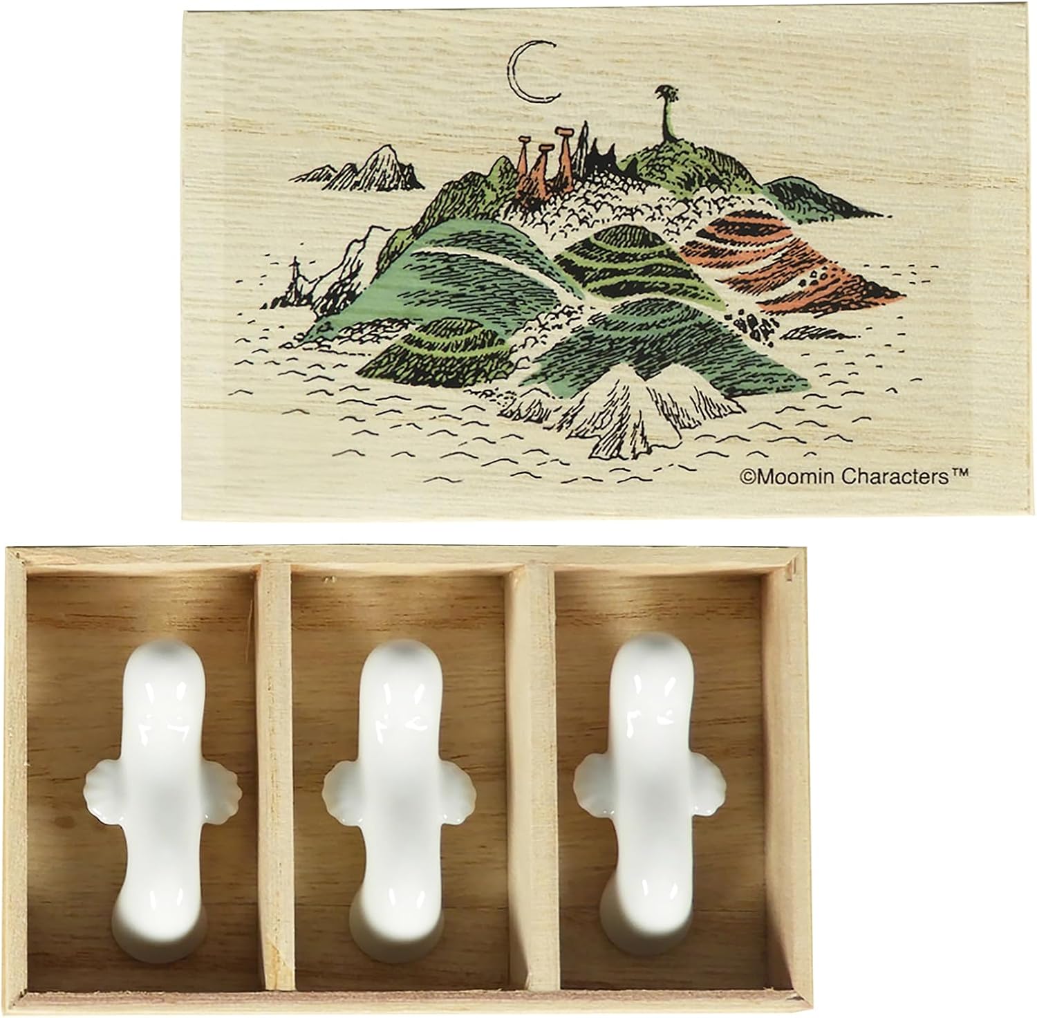 山加商店(Yamakasyoten) Chopsticks Rest, white