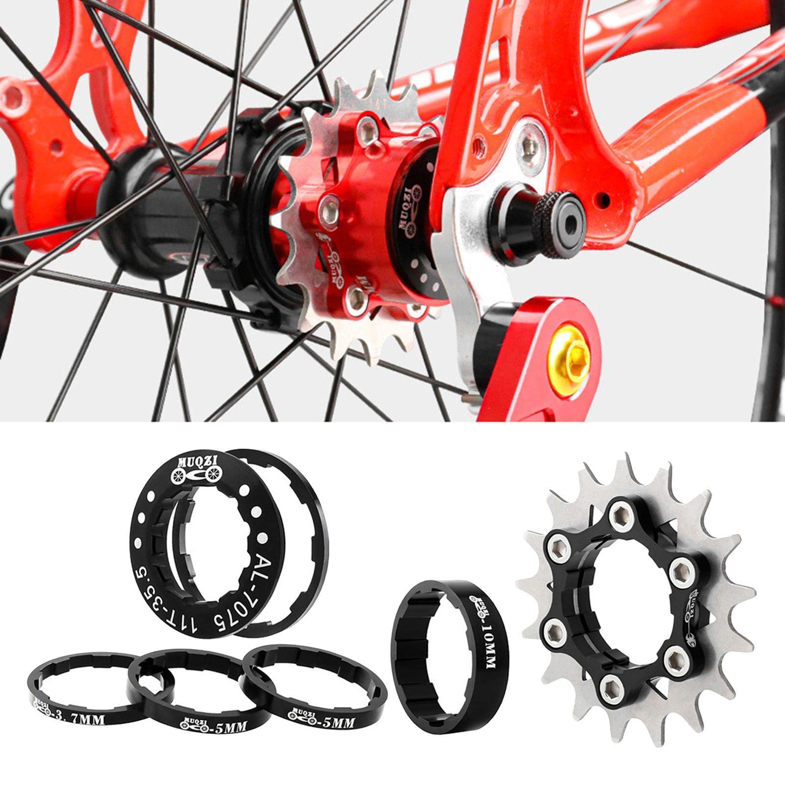 Amazon | スピードコグ1スピード17Tフリーホイール自転車 