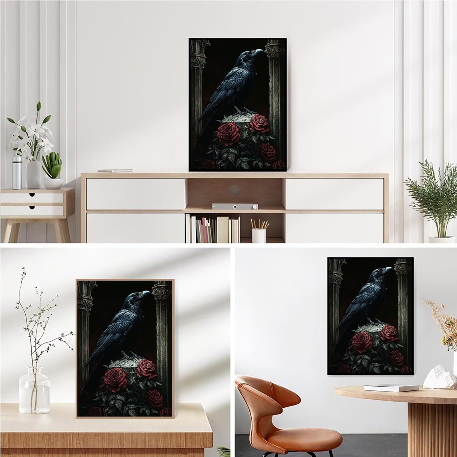 Diamond Painting Kit Completo, Diamond Painting Uccello, 5D Quadrato Pittura Diamante Kit Manualidades Adultos DIY Diamantini Crystal Art Disegni Ricamo Punto Croce Artigianale, 60x90cm Rosa j0-915