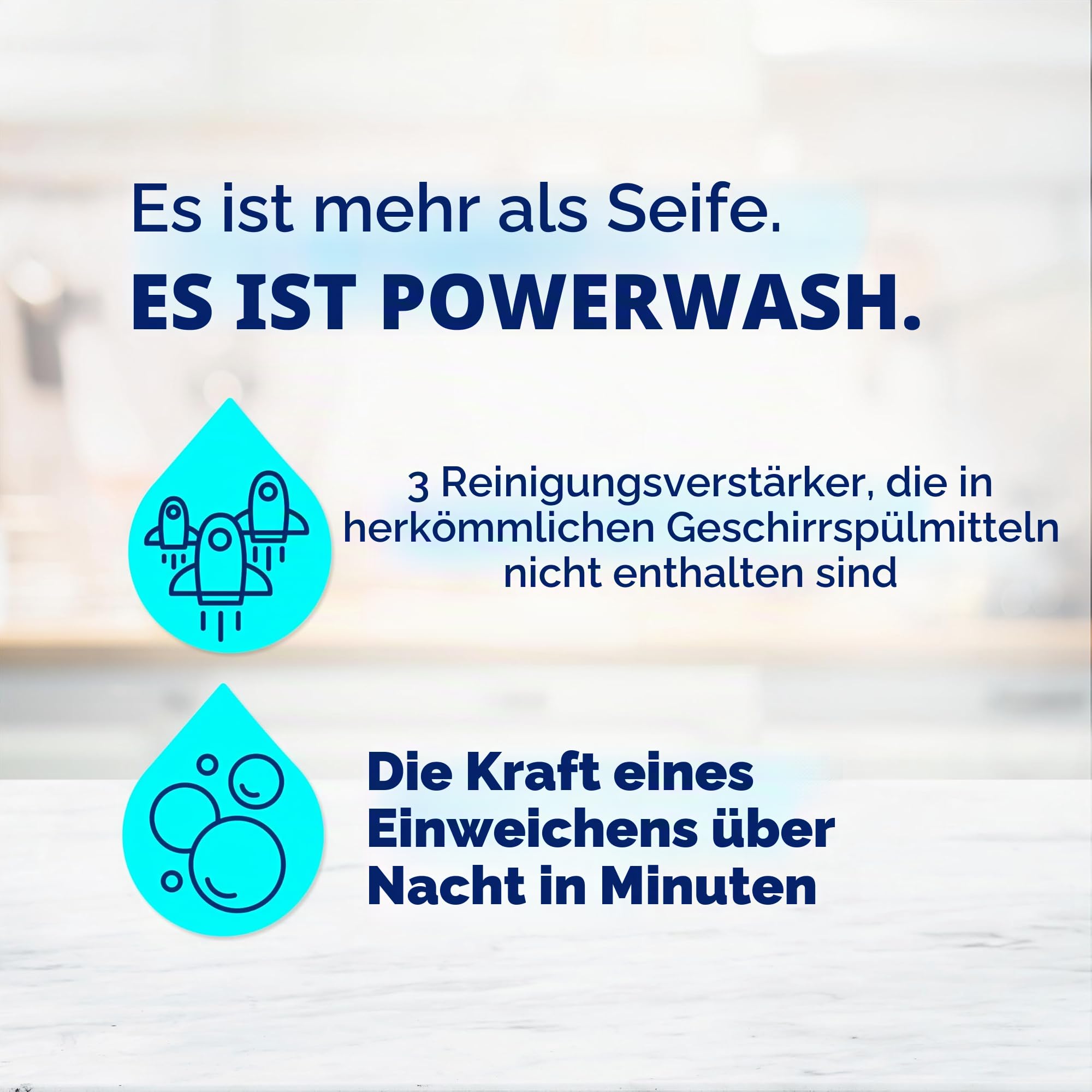 Dawn Platinum Powerwash Spülmittel, frischer Duft, 1 Spray (473 ml) + 3 Nachfüllpackungen (je 473 ml) (4 Stück)