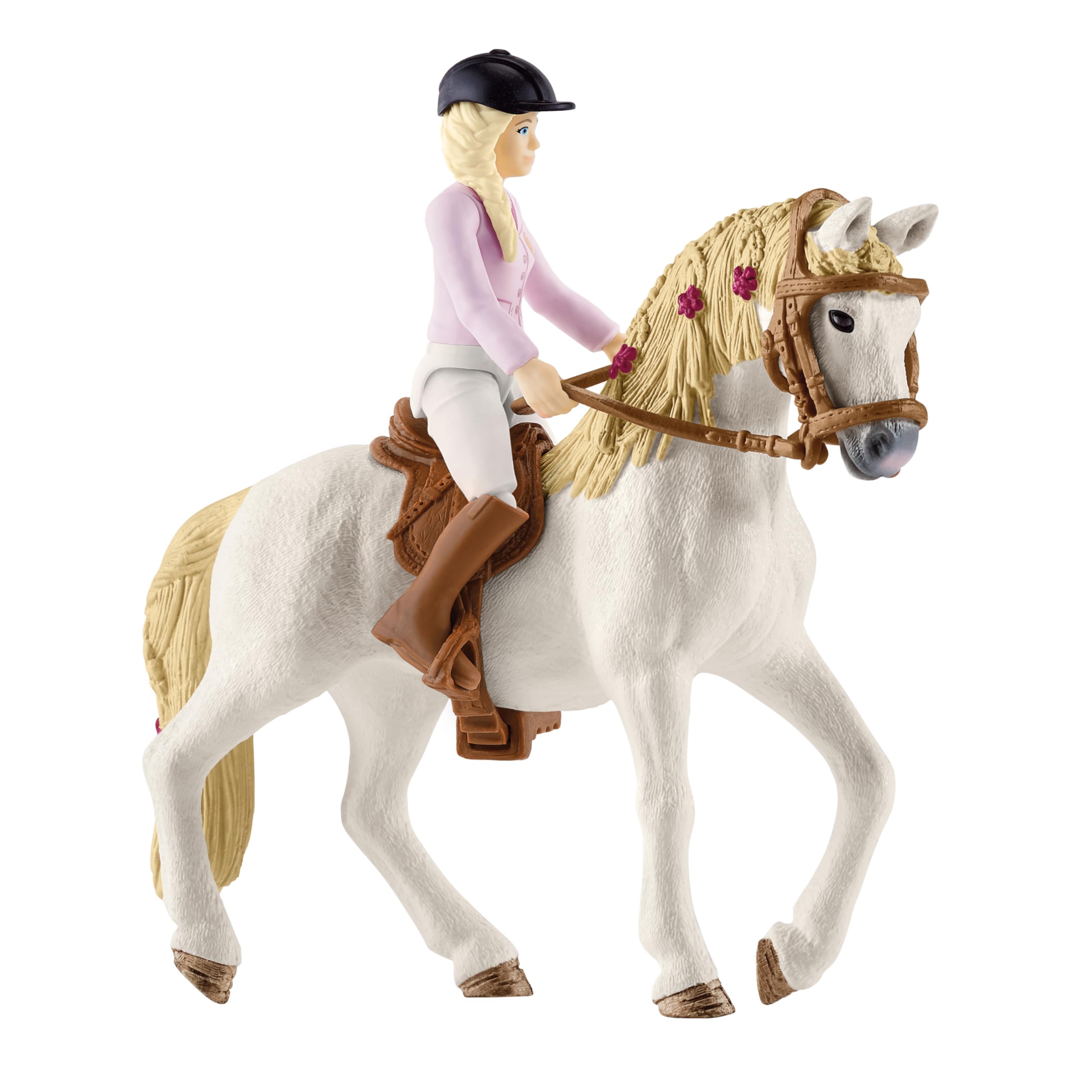 Schleich Horse Club | Wohnwagen für geheime Club-Treffen 42593 | Set mit Figuren, vielen Funktionen und zahlreichem Zubehör | Geschenk für Mädchen und Jungen | Spielset ab 6 Jahren | 95 Teile