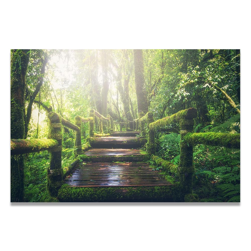 VHdfgTY Fresh AirMountain Landscape Canvas Wall Art Nature Scenery Wall Decor for Home 60x90cm Unframed