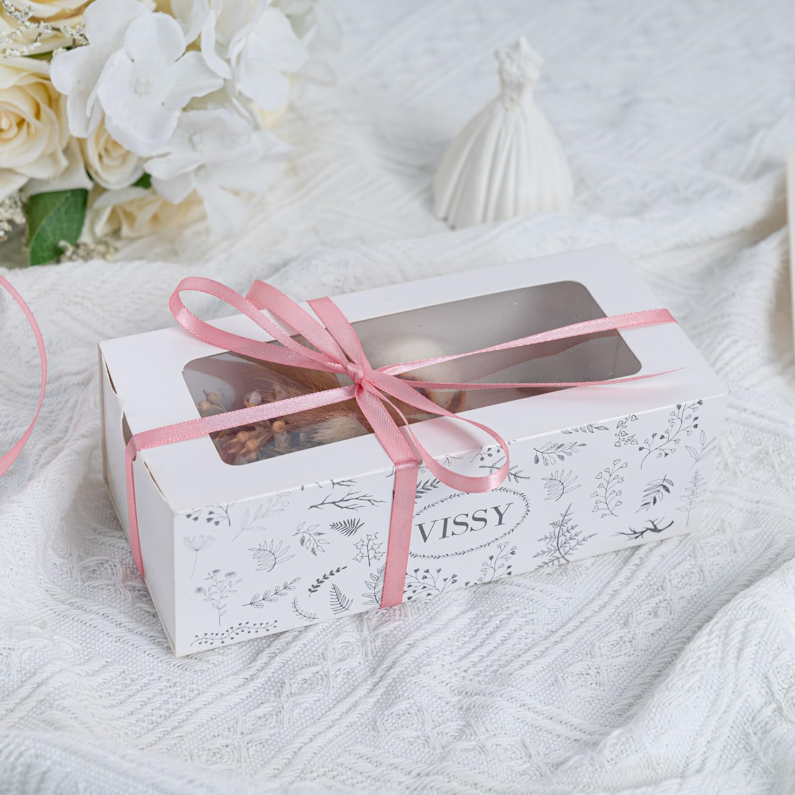 Pink Ribbon Wrapper Snapklik.com : Double Face Pink Satin Ribbon 1/4 Inch X 100 Yards ...
