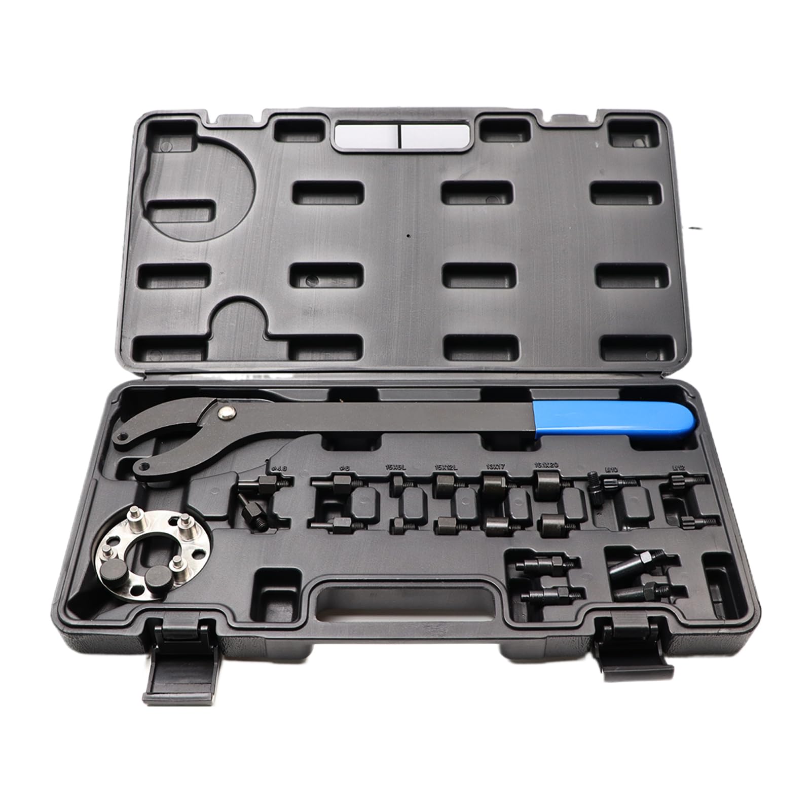Clé de Contre-Maintien Support de poulie de Vilebrequin T10172A Outils de Maintien de poulie Contre-Support Compatible avec extracteur d'arbre de Transmission T10554