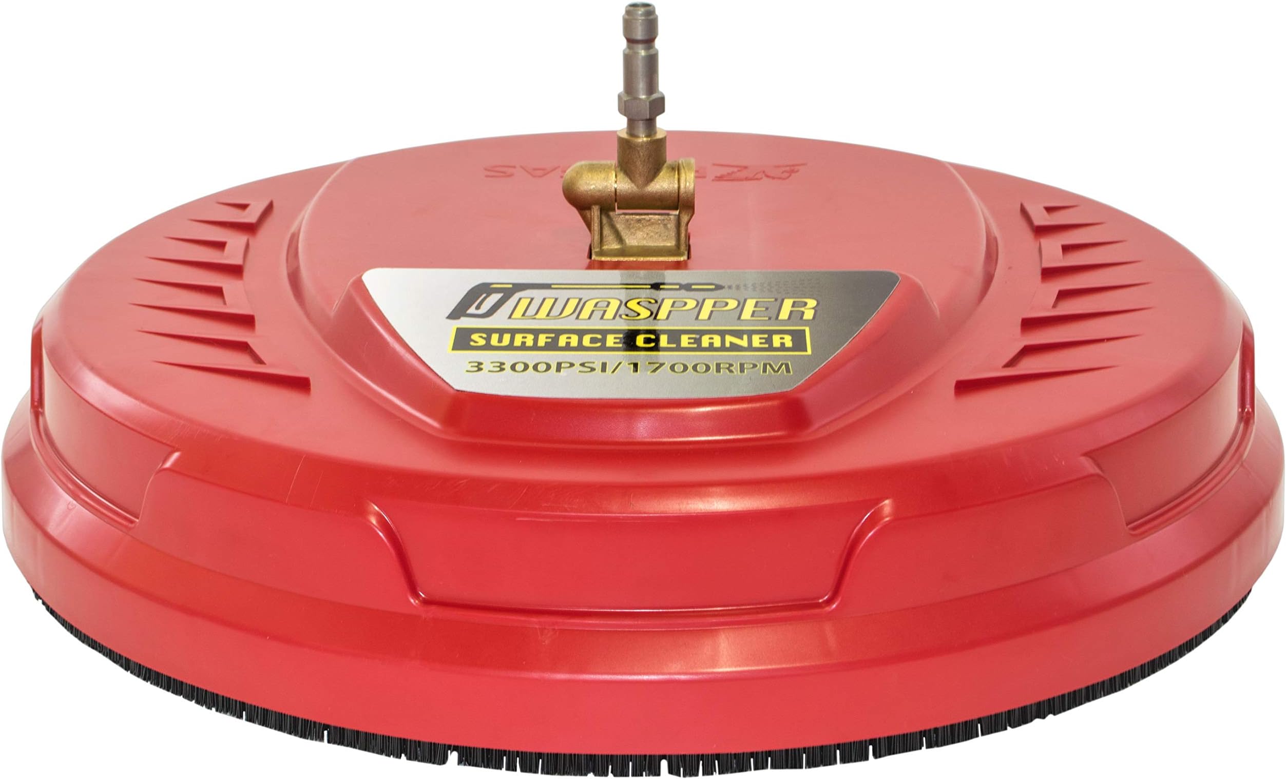 ✦ Pressure Washer Surface Cleaner Attachment ✦ 3300 PSI Rated Scrubber with Two Nozzles, ¼” Quick Coupling Connector, Suitable for Vertical and Horizontal Surfaces (SB000-PSC02)